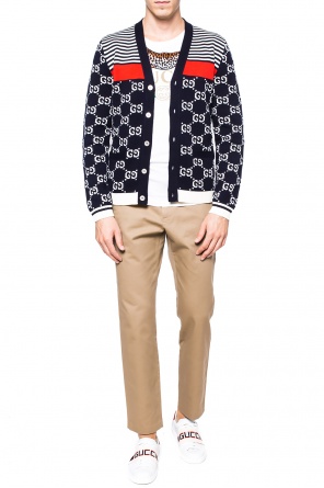 Striped knit cardigan, zdjęcie 2 Striped knit cardigan od Gucci